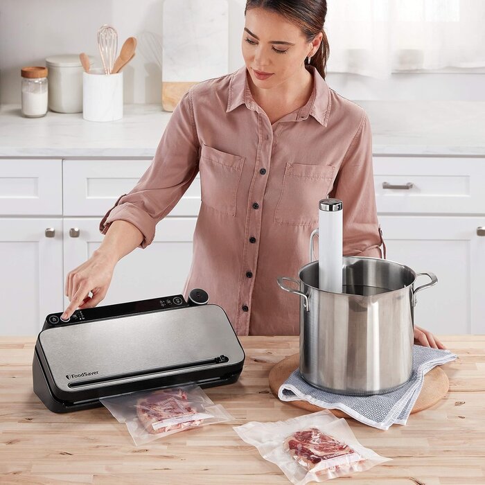 Machine sous vide acier inoxydable - 41% de remise - Déballé / Bon état