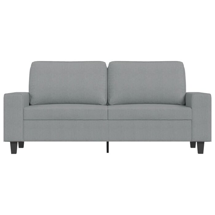 Vidaxl Canapé 2 places 140 cm gris clair - 41% de remise
