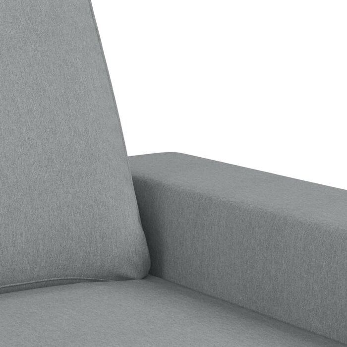 Vidaxl Canapé 2 places 140 cm gris clair - 41% de remise