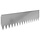 Bordure de jardin en acier 103 x 30 cm - Lot de 10 - 40% de remise