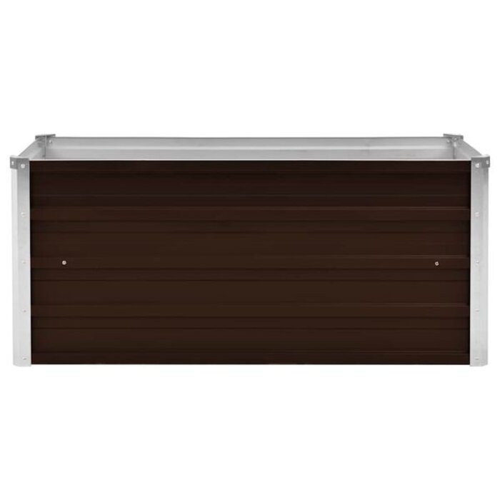 Vidaxl Jardinière surélevée acier galvanisé 100x40x45 cm - 39% de remise