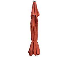 Vidaxl Toile de remplacement pour parasol 515 cm terracotta - 40% de remise