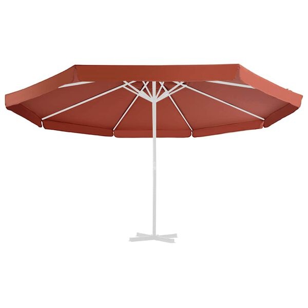 Vidaxl Toile de remplacement pour parasol 515 cm terracotta - 40% de remise
