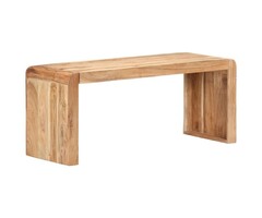 Vidaxl Banc en bois d'acacia massif 110 cm - 41% de remise