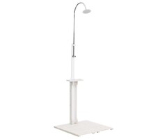 Vidaxl Douche d'extérieur en bois blanc 75x221 cm - 41% de remise