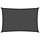 Voile d'ombrage rectangulaire 2x4m Anthracite - 39% de remise