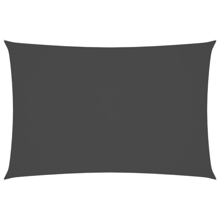 Vidaxl Voile d'ombrage rectangulaire 2x4m Anthracite - 39% de remise