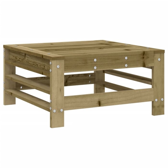 Vidaxl Repose-pieds de jardin en pin imprégné - 39% de remise