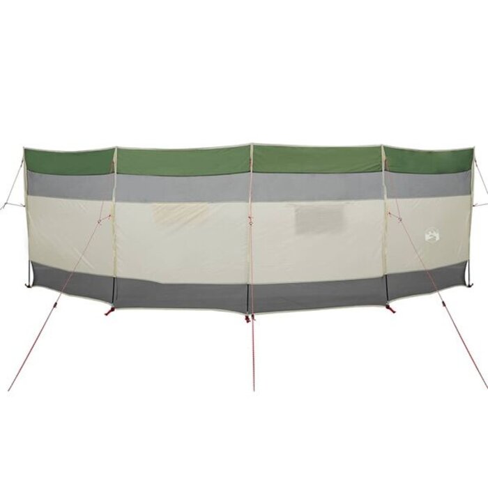 Vidaxl Paravent de camping 510x153 cm, vert - 39% de remise