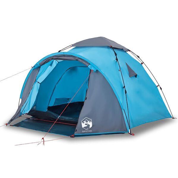Vidaxl Tente dôme 3 personnes à montage rapide bleue - 40% de remise