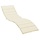 Matelas pour bain de soleil 200x60x3 cm crème - 39% de remise