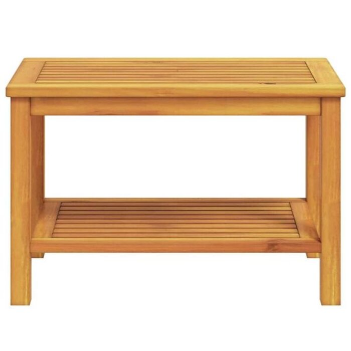 Vidaxl Table d'appoint en acacia massif 70x40cm - Déballé : 40% de remise