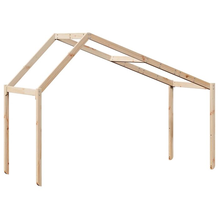 Vidaxl Lit cabane pour enfant en pin massif 213 cm - 40% de remise