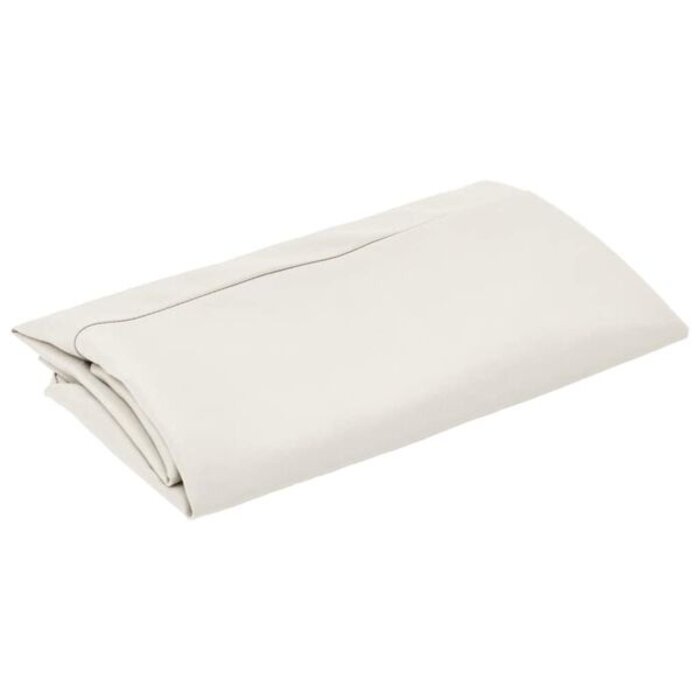 Vidaxl Toile de rechange pour parasol 300 cm blanc sable - 36% de remise