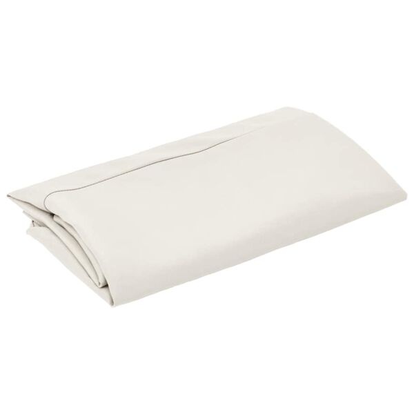 Vidaxl Toile de rechange pour parasol 300 cm blanc sable - 36% de remise