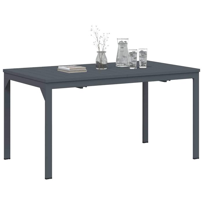Vidaxl Table de jardin extensible anthracite 180cm - 41% de remise