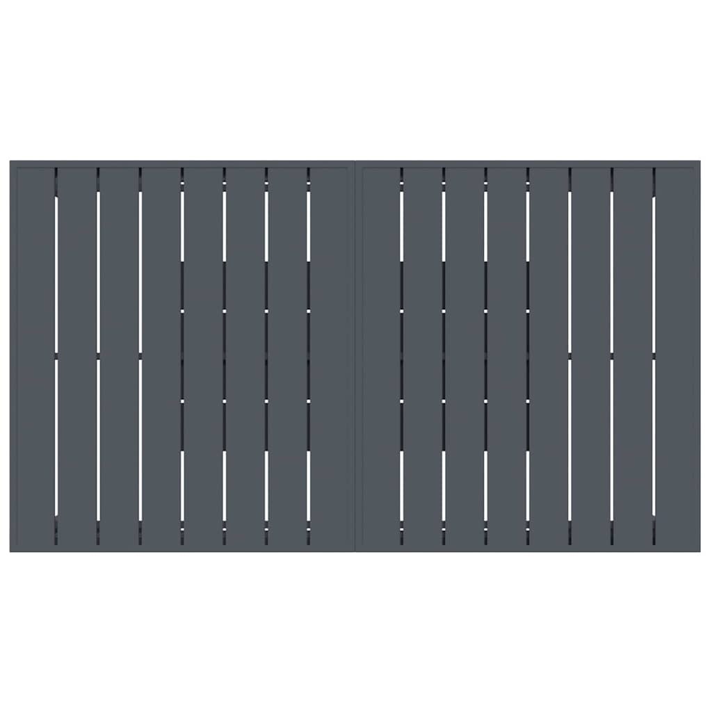 Vidaxl Table de jardin extensible anthracite 180cm - 41% de remise