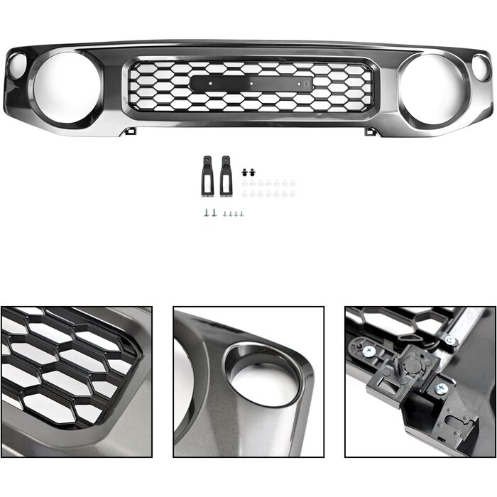 Calandre nid d'abeille pour Suzuki Jimny JB64/JB74 - 36% de remise