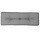 Coussin pour palette 120x40 cm Gris - 36% de remise