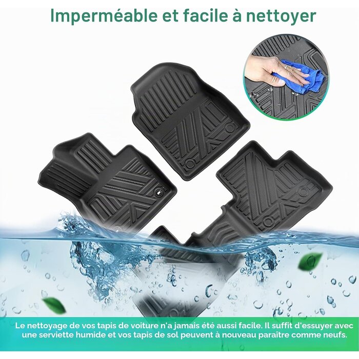 Tapis de sol TPE pour Toyota RAV4 PHEV 2023-2025 - 36% de remise