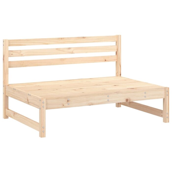 Vidaxl Salon de jardin 2 pièces en bois de pin massif - 41% de remise