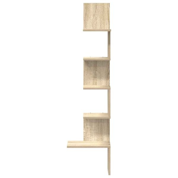 Vidaxl Étagère murale d'angle chêne sonoma - 32x127 cm - 38% de remise