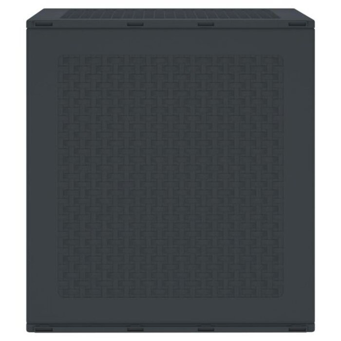 Vidaxl Coffre de jardin anthracite 55x53x57cm - 39% de remise