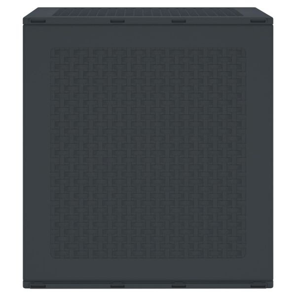 Vidaxl Coffre de jardin anthracite 55x53x57cm - 39% de remise