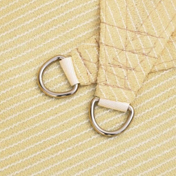 Vidaxl Voile d'ombrage rectangulaire 2x6m Beige - 38% de remise