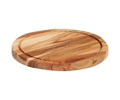 Vidaxl Planche à découper ronde en bois d'acacia 30 cm - 34% de remise