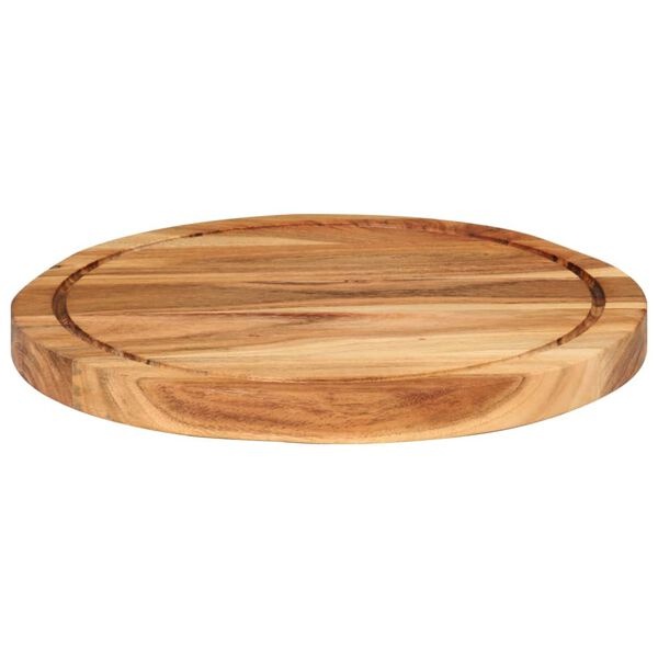 Vidaxl Planche à découper ronde en bois d'acacia 30 cm - 34% de remise