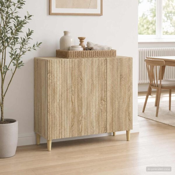 Vidaxl Buffet bas chêne Sonoma 89cm - 41% de remise