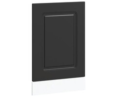 Vidaxl Façade de lave-vaisselle 45x57 cm bois noir - 37% de remise