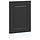 Façade de lave-vaisselle 45x57 cm bois noir - 37% de remise