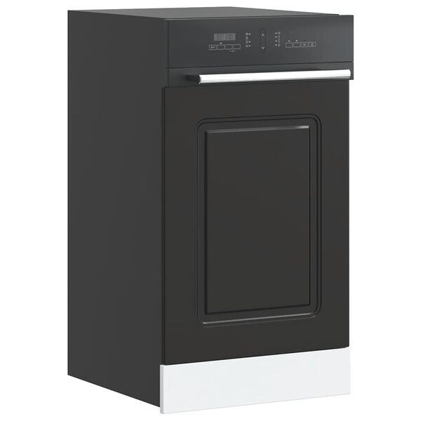 Vidaxl Façade de lave-vaisselle 45x57 cm bois noir - 37% de remise