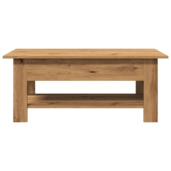Vidaxl Table basse chêne artisanal 102x55cm - 41% de remise