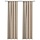 Lot de 2 rideaux occultants aspect lin, 140x225 cm, beige - 38% de remise