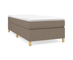Vidaxl Sommier tapissier taupe 80x200 cm - 40% de remise
