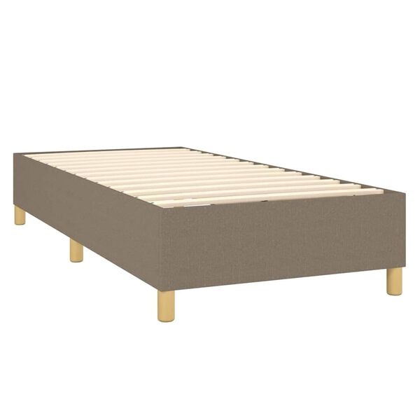 Vidaxl Sommier tapissier taupe 80x200 cm - 40% de remise