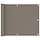 Brise-vue pour balcon 75x600 cm taupe - 38% de remise