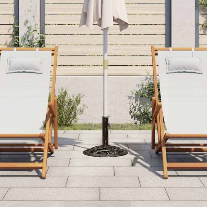 Vidaxl Pied de parasol en fonte 9 kg - 39% de remise