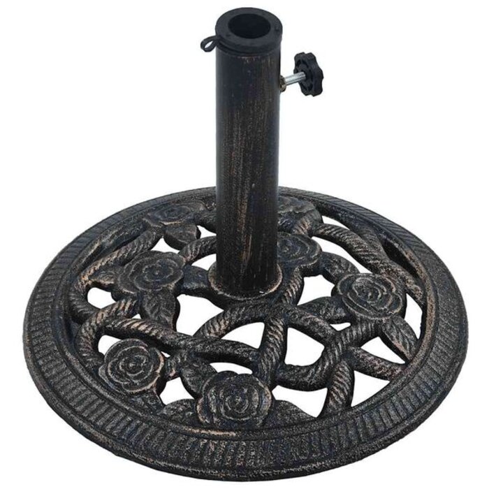 Vidaxl Pied de parasol en fonte 9 kg - 39% de remise