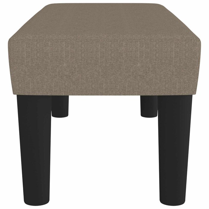 Vidaxl Banc taupe en tissu 70x30x30 cm - 37% de remise