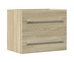 Vidaxl Meuble sous-vasque chêne sonoma 60 cm - 42% de remise