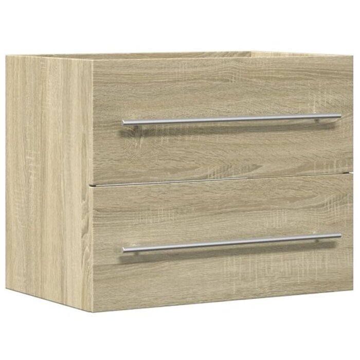 Vidaxl Meuble sous-vasque chêne sonoma 60 cm - 42% de remise