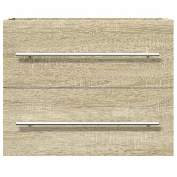 Vidaxl Meuble sous-vasque chêne sonoma 60 cm - 42% de remise