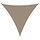 Voile d'ombrage triangulaire 5x5x5 m Taupe - 39% de remise