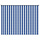 Store extérieur enroulable 220x230cm - Rayures bleues et blanches - 39% de remise