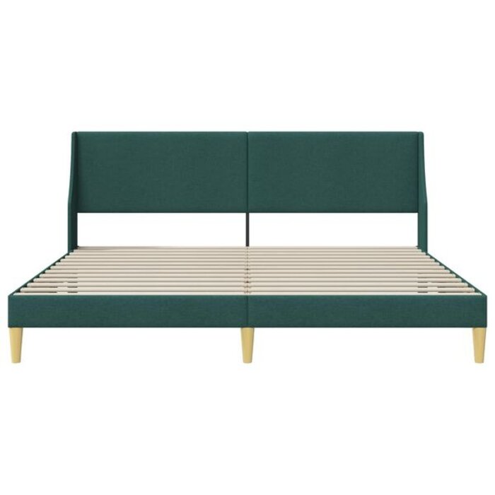 Vidaxl Cadre de lit moderne avec tête de lit murale - 41% de remise