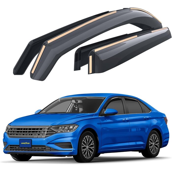 Déflecteurs d'air pour VW Jetta 2018-2026 - Lot de 4 - 35% de remise